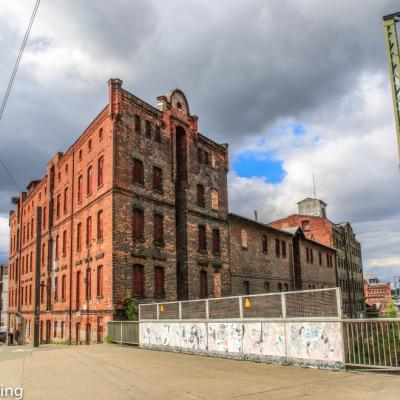 Ruine An Der Ice Strecke Und Der Franz Mehring Strasse