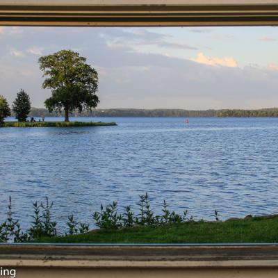 Wie Gemalt Schweriner See Mit Marstallpark