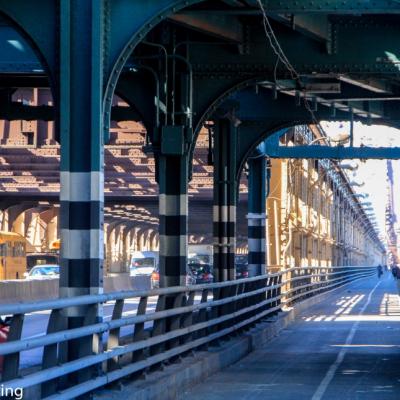 Queensboro Bridge Zwischen Queens Und Manhattan