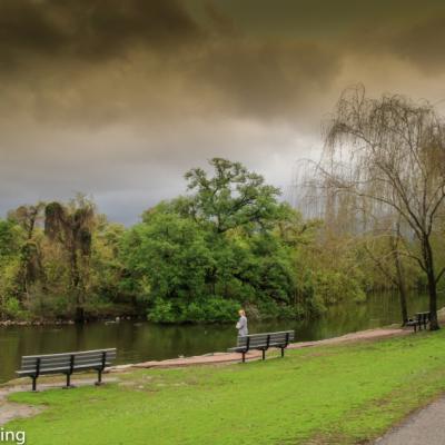 Audubon Park Gewitterwolken