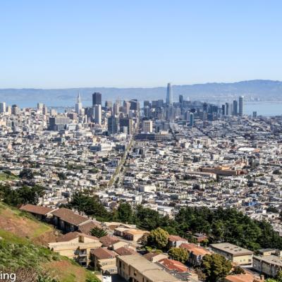 Twin Peaks Blick Nach Norden 